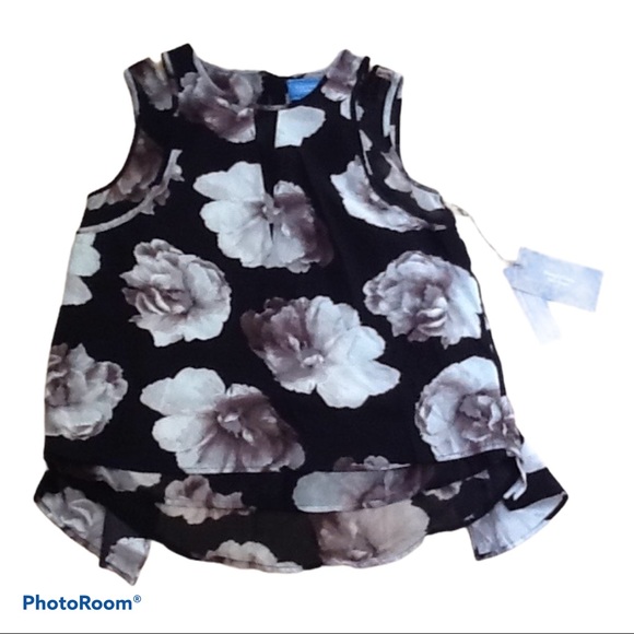 Simply Vera Vera Wang Tops - Vera Wang Floral Cold Shoulder Career Blouse NWT